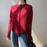 Women Cardigan Sweater Knitted Cardigan Autumn Top 8t8102
