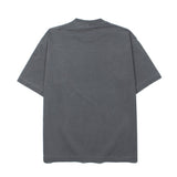 Hip-hop t-shirts, american high street style, short sleeve football print, washed vintage distressed loose fit crew neck tee
