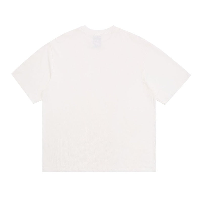 saint m t shirts s.m character print crew neck pullover short sleeve top