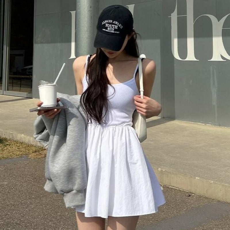 Women Dresses Sling Dress Slim Fit Backless Sexy Skirt