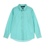 Rl ralph little spurs embroiderlong sleeves polo shirt fall and wintercasualcoupleloosetops shirt plaid