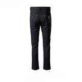 MIJKO Men's Vintage Pants MIJKO Men's Women's Autumn and Winter Zipper Wide-footed Trousers Denim Casual Pants