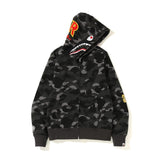 Bathing Ape Hoodie Joint Shark Sweater Hooded Zip Jacket