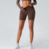 Women Yoga Sports Shorts Running Tight Fitness Sports Yoga Shorts