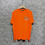 Amiri t shirts letter padded printing short sleeves