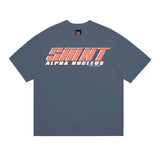 saint m t shirts s.m vintage high street casual crew neck pullover short sleeve tee
