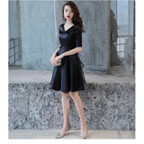 Women Maxi Dress Summer V-neck Evening Dress Short Dress