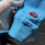 Chh Chrome Hearts Hoodie Autumn/Winter Sanskrit Alphabet Graffiti Embroidery Mouth Print Casual Loose Hooded Sweater