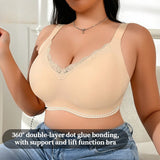 Full figure bra push-up and anti-sagging without trace