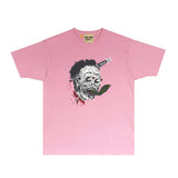 Gallery Dept T Shirt Retro Printed Loose Short-Sleeved Shirt