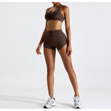Women Yoga Sports Shorts Tight Fitness Shorts Quick-Drying Shorts