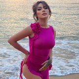 Women Dresses Mesh Sexy Backless Dress