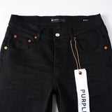 Purple Brand Jeans Black Color & Pleats Basic Style Jeans