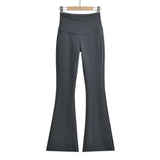 Women Sweatpants Sheath Bell-Bottom Pants Casual Trousers