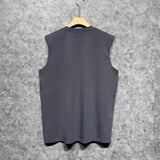 Amiri tank top with small simple letter print