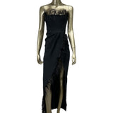 Women Dresses Bandage Dress Sexy off-the-Leg Dress Party Dress Skirt (Ont0408)