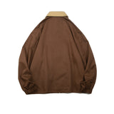 Unisex Jacket Vintage Safari Jacket Jacket Lapel Tooling Jacket Profile Baggy Coat
