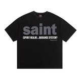 saint m t shirts s.m vintage washed distressed crew neck pullover short sleeve top