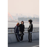 Unisex Jacket Autumn Sports Stand Collar Jacket Men's and Women's Same Style Top Loose Half Zipper Jacket