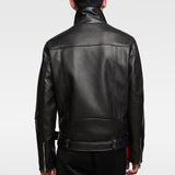 Men Motorcycle Jacket Faux Leather Knight Jacket 1966/300