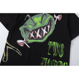 Travis Scott T Shirts x WWE SS25 Cockroach DX short-sleeved T-shirt