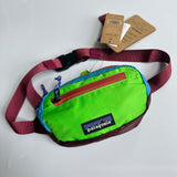 Mens Casual Bags Color Matching Crossbody Breast Bag Fanny Pack