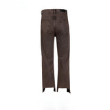 MIJKO Men's Vintage Pants MIJKO trousers men's and women's washed jeans