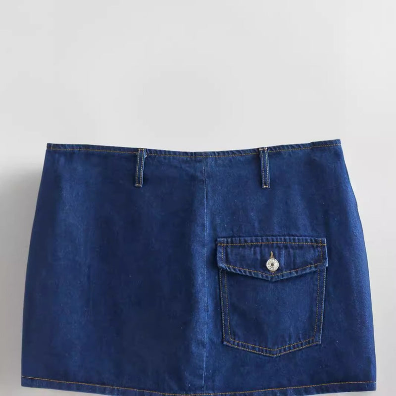 Women Skirt Summer Workwear Mini Skirt Hip Skirt