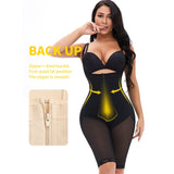 Tummy control butt lift zipper shapewear
