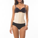 Waist trainer latex tummy control body shaping belt