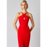 Women Dresses Bandage Dress Split Long Party Dress Skirt (Ont0408)