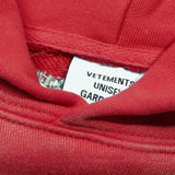 Vetements Hoodie Autumn VTM Washed Shabby round Neck Sweater Distressed Hooded Sweater