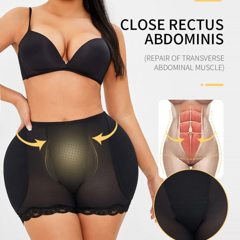 Butt lifter panty low waist hip enlargement