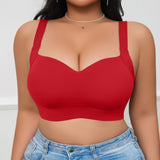 Full figure bra seamless push-up to prevent sagging