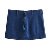 Women Skirt Summer Workwear Mini Skirt Hip Skirt
