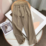 Women Sweatpants Summer Black Suit Pants Straight Harem Pants Pants