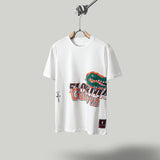 Travis Scott T Shirts x Mitchell x Ness Florida Gators Hand-Drawn Short Sleeve