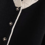 Women Sweater Knitwear Fall/Winter Classic Style V-neck Knitted Cardigan