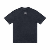 saint m t shirts s.m washed & distressed collection crew neck pullover short sleeve tee