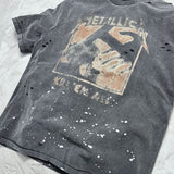 saint m t shirts s.m collaboration graphic crewneck t-shirt