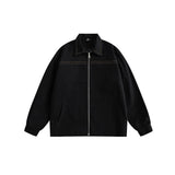 Unisex Jacket Rivet Vintage Overalls Jacket Coat