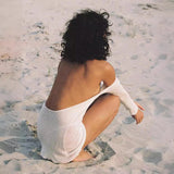Women Dresses Summer Sexy Backless Beach Dress (Bla0420)