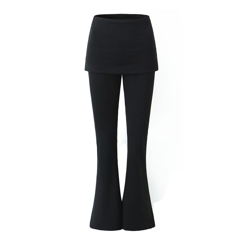 Women Pants Spring/Summer Stretch Flared Pants Trousers