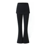 Women Pants Spring/Summer Stretch Flared Pants Trousers