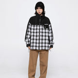 Unisex Jacket Autumn Corduroy Stitching Jacket