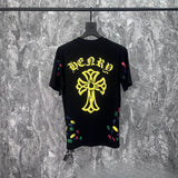 CHH Chrome Heart T Shirts Summer Short Sleeve Street Half Sleeve T-Shirt