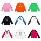Chh Chrome Heart Long Sleeve Shirt Unisex Fashion Loose Long Sleeve Shirt
