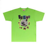 Gallery Dept T Shirt Retro Printed Loose Short-Sleeved Shirt