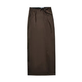 Women Tops Summer Vest High Waist Sheath Long Skirt Suit