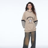 Unisex Hoodie Fall Vintage Stripe Sweatshirt